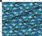 Sea Creatures Manta Ray Ocean Life Turquoise Blue Golden Yellow Teal Green Animals Gorgeous Fish Giant Mantas Cobalt Sapphire Custom Printed Fabric by Spoonflower Various Fabrics by the Yard or Fat Quarter